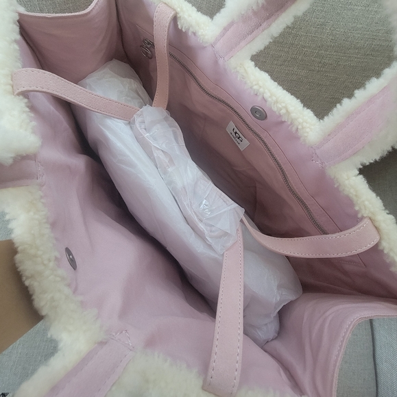 UGG X TELFAR Large Shopper Bag In Pink - Picture 7 of 12